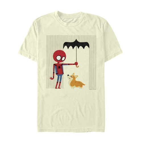 Marvel Spider-Man: Far From Home Corgi Rain T-shirt